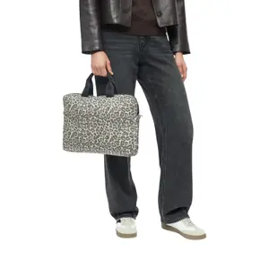 Women's Water-Repellent Animal Print Shoulder Bag with Zipper s.Oliver image-5