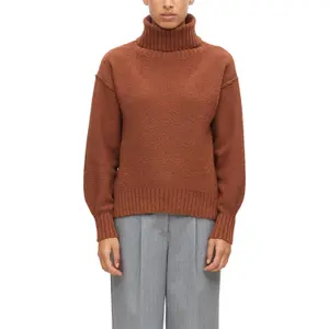 Pull en maille bouclée à col roulé femme s.Oliver image-2