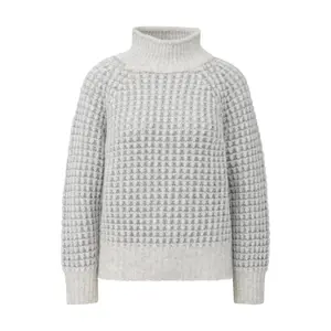 Pull en maille structurée avec col montant femme s.Oliver image-0