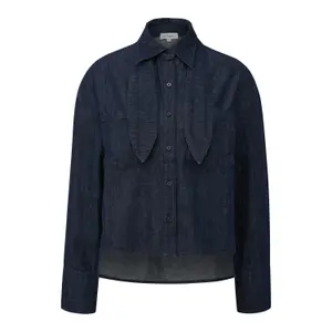 Kurze Bluse im lässigen Schnitt mit Knoten für Damen s.Oliver image-2