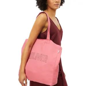 Canvas Tote Bag with Logo Women s.Oliver image-2