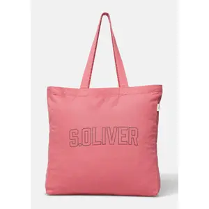 Canvas Tote Bag with Logo Women s.Oliver image-6