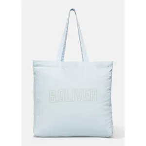 Canvas Tote Bag with Logo Women s.Oliver image-6