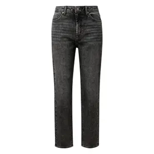 Högmidjade Tapered Leg elastiska jeans dam s.Oliver Mom image-0