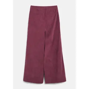 Pantalón de pana de pierna ancha y cintura elástica mujer s.Oliver image-2