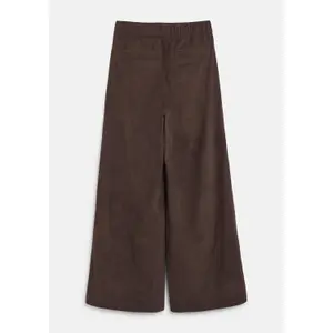Pantalón de pana de pierna ancha y cintura elástica mujer s.Oliver image-2