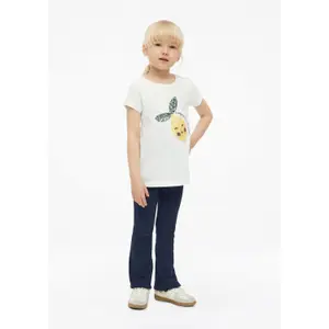 Legging Slim Fit Υψηλή Μέση Καμπάνα Με Διακοσμητική Ραφή Βρεφικό Κορίτσι s.Oliver image-6