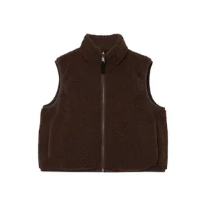 Reversible Indoor Cardigan with High Collar and Metal Zip for Girls s.Oliver image-5