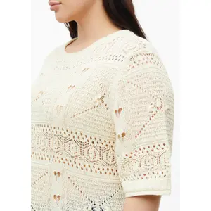 Pull en tricot boho von hochwertiger Qualität mit Bootsausschnitt für Damen s.Oliver image-3