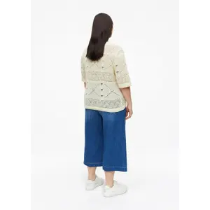 Pull en tricot boho von hochwertiger Qualität mit Bootsausschnitt für Damen s.Oliver image-4