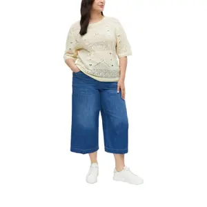 Pull en tricot boho von hochwertiger Qualität mit Bootsausschnitt für Damen s.Oliver image-6