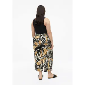 Pantalon culotte structuré avec plis et taille haute femme s.Oliver image-4