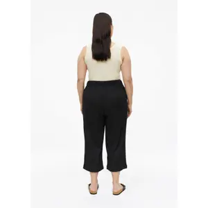 Pantalon culotte structuré avec plis et taille haute femme s.Oliver image-4
