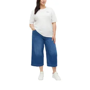Suri Denim Culottes / Regular Fit / High Rise / Wide Leg Women s.Oliver image-6