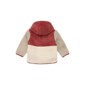 Chaqueta outdoor con capucha y color blocking y forro de peluche teddy para bebés s.Oliver image-1