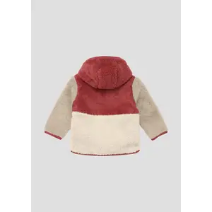 Chaqueta outdoor con capucha y color blocking y forro de peluche teddy para bebés s.Oliver image-3