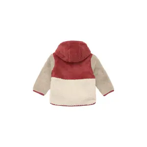 Chaqueta outdoor con capucha y color blocking y forro de peluche teddy para bebés s.Oliver image-4