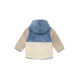 Chaqueta outdoor con capucha y color blocking y forro de peluche teddy para bebés s.Oliver image-1