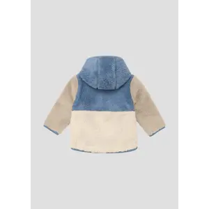 Chaqueta outdoor con capucha y color blocking y forro de peluche teddy para bebés s.Oliver image-3
