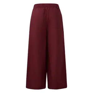Lightweight Poplin Trousers with High Waist and Pleats for Women s.Oliver image-1
