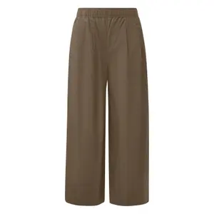 Lightweight Poplin Trousers with High Waist and Pleats for Women s.Oliver image-0