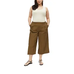 Lightweight Poplin Trousers with High Waist and Pleats for Women s.Oliver image-6