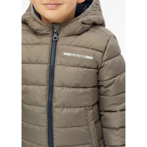 Veste outdoor unisexe à capuche avec ouatinage léger - déperlante enfant s.Oliver image-5