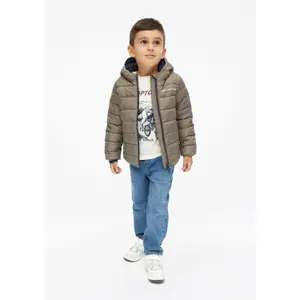 Veste outdoor unisexe à capuche avec ouatinage léger - déperlante enfant s.Oliver image-6