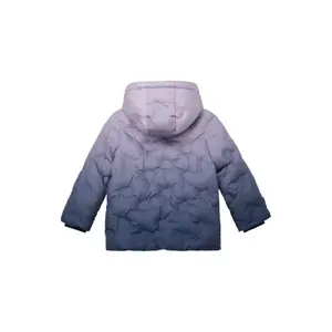 Giacca outdoor dritta con cappuccio e degrado di colori idrorepellente per bambina s.Oliver image-1