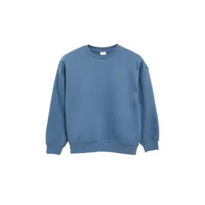 Oversized Sweatshirt with Ribbed Edges and Round Neck - Brushed Interior Child s.Oliver image-2
