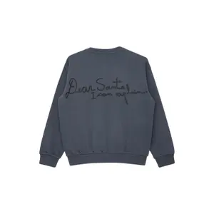 Oversized Sweatshirt with Front, Back Print and Christmas Design for Children s.Oliver image-1