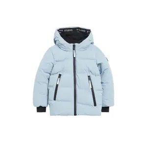 Heatquilted Unisex Outdoor Jacket with Fleece Lining and Logo Patch - Water-Repellent Child s.Oliver image-2