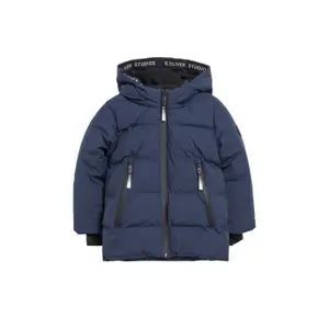 Heatquilted Unisex Outdoor Jacket with Fleece Lining and Logo Patch - Water-Repellent Child s.Oliver image-2