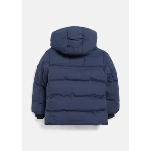 Heatquilted Unisex Outdoor Jacket with Fleece Lining and Logo Patch - Water-Repellent Child s.Oliver image-3