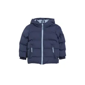 Outdoor Hooded Jacket with Fleece Lining and Contrast Details - Water-Repellent Child s.Oliver image-2