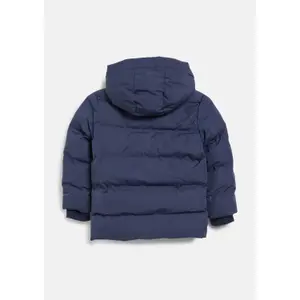 Outdoor Hooded Jacket with Fleece Lining and Contrast Details - Water-Repellent Child s.Oliver image-3
