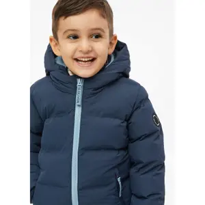 Outdoor Hooded Jacket with Fleece Lining and Contrast Details - Water-Repellent Child s.Oliver image-5