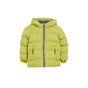 Outdoor Hooded Jacket with Fleece Lining and Contrast Details - Water-Repellent Child s.Oliver image-2