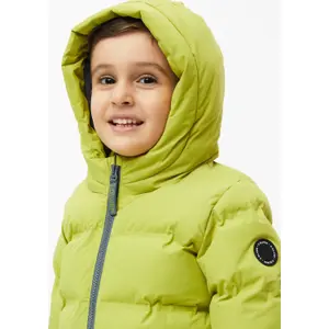 Outdoor Hooded Jacket with Fleece Lining and Contrast Details - Water-Repellent Child s.Oliver image-5
