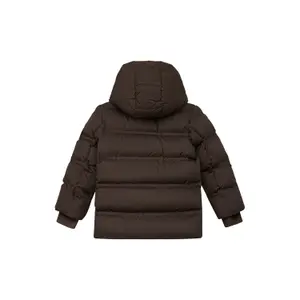 Outdoor Hooded Jacket with Fleece Lining and Contrast Details - Water-Repellent Child s.Oliver image-1