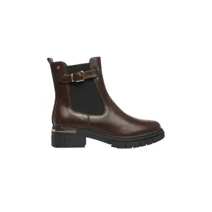 Leather Look Ankle Boots Women s.Oliver Chelsea image-2