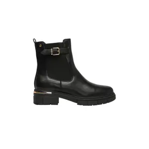 Leather Look Ankle Boots Women s.Oliver Chelsea image-2
