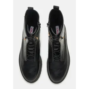 Lace-up Leather Boots for Women s.Oliver Schnürung image-6