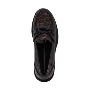 Leather Effect Loafers with Jewel Detail Women's s.Oliver image-1