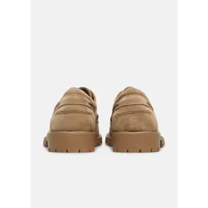 Lace-Up Leather Effect Loafers Women s.Oliver image-4