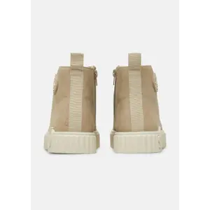 Sneakers alte effetto pelle con logo in rilievo donna s.Oliver image-3