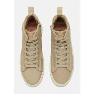 Sneakers alte effetto pelle con logo in rilievo donna s.Oliver image-6