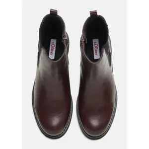 Stivaletti in pelle da donna s.Oliver Chelsea image-6