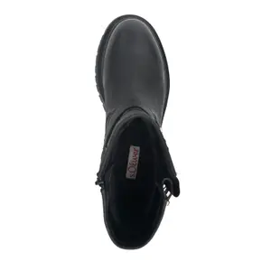 Mid Leather Lace-Up Boots Women s.Oliver image-1