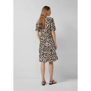 Kurzes Viskosekleid mit Rüschen Damen s.Oliver image-2